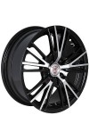 NZ SH611 6X14 4X100 ET40 DIA73.1 bkf (  Byd F0 1.0i (2008-2014)  (Гайка M12x1.5), Byd F0 1.0i (2009-2016)  (Гайка M12x1.5), Byd F0 1.0i (2010-2010)  (Гайка M12x1.5), Chery Amulet 1.6L (2006-0)  (Болт 12*1,5), Chevrolet Aveo (T250, T255) 1.2i (2004-2005)  
