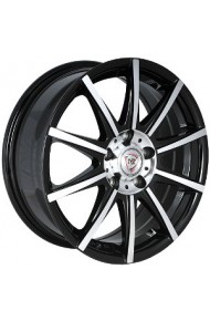 NZ F-7 6.5X16 4X98 ET38 DIA58.6 bkf (  Alfa Romeo 146 1.6 i e (1994-1996)  (Болт 12*1,25), Alfa Romeo 146 1.7 i e (1994-1996)  (Болт 12*1,25), Alfa Romeo 146 1.4 i e (1994-2001)  (Болт 12*1,25), Alfa Romeo 146 2.0 T.S. (1995-2001)  (Болт 12*1,25), Alfa Ro