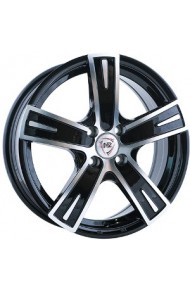 NZ F-16 6.5X16 5X114.3 ET40 DIA66.1 bkf (  Infiniti I35 3.5i V6 (2002-2004)  (Гайка 12*1,25), Infiniti Q45 4.5 V8 (2002-2005)  (Гайка 12*1,25), Nissan Juke 1.6i (2010-0)  (Гайка 12*1,25), Nissan Maxima 2.0 V6 (1999-2003)  (Гайка 12*1,25), Nissan Maxima 3.