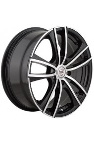 NZ F-20 7X16 4X108 ET40 DIA67.1 bkf (  Citroen Berlingo (B9) 1.6i (1996-2008)  (Болт 12*1,25), Ford Ecosport 1,6/2,0 (2014-0)  (Гайка 12*1,5), Ford Fiesta 1.6i (2001-2007)  (Гайка 12*1,5), Ford Fiesta 1.2i (2008-0)  (Гайка 12*1,5), Ford Fiesta 1.4i (2008-