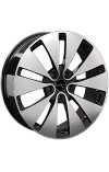 REPLICA ki65 6.5X16 5X114.3 ET43 DIA67.1 bkf (Acura CL 2001-2003, Ford Escape 2008-, Ford Maverick 2005-2007, Ford Probe 1993-1998, Hyundai i30 2008-2012,  2013-, Hyundai ix35 2010-2013, Hyundai Sonata 2010-, Jac J7 2008-2012,  2011-2012, Jac Rein 2007-20