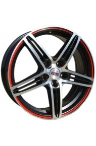 ALCASTA M04 6X15 4X100 ET48 DIA54.1 mbrs (  Hyundai Getz 1.6i (2002-0)  (Гайка 12*1,5), Hyundai Solaris Gamma 1.4 (2010-0)  (Гайка 12*1,5), Hyundai Solaris Gamma 1.6 (2010-0)  (Гайка 12*1,5), Jac Iev iEV (2015-2015)  (Гайка M12x1.25), Jac J3 1.3i (2013-20