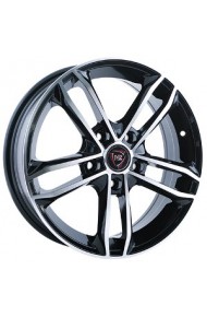 NZ f-44 6.5X16 5X112 ET33 DIA57.1 bkf (  Audi A4 (8D2, B5) 1.6i (1995-2000)  (Болт 14*1,5), Audi A4 (8D2, B5) 1.8T (1995-2000)  (Болт 14*1,5), Audi A4 (8D2, B5) 1.9 TDI (1995-2000)  (Болт 14*1,5), Audi A4 (8D2, B5) 2.4i (1995-2000)  (Болт 14*1,5), Audi A4