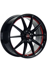 ALCASTA M23 6.5X16 4X100 ET52 DIA54.1 bkrsi (  Byd S8 2.0i (2009-2009)  (Гайка M12x1.5), Hyundai Solaris Gamma 1.4 (2010-0)  (Гайка 12*1,5), Hyundai Solaris Gamma 1.6 (2010-0)  (Гайка 12*1,5), Kia Rio 1.4i (2011-0)  (Гайка 12*1,5), Kia Rio 1.6i (2011-0)  
