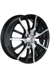 NZ F-5 6X15 4X100 ET36 DIA60.1 bkf (  Nissan Note 1.4i (2005-2013)  (Болт 12*1,5), Nissan Note 1.5 dCi (2005-2013)  (Болт 12*1,5), Nissan Note 1.6i (2005-2013)  (Болт 12*1,5), Renault Clio 2.0 Sport (1998-2004)  (Болт 12*1,5), Renault Clio 1.2i (2005-0)  