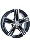 NZ F-16 6.5X16 4X100 ET52 DIA54.1 bkf (  Byd S8 2.0i (2009-2009)  (Гайка M12x1.5), Hyundai Solaris Gamma 1.4 (2010-0)  (Гайка 12*1,5), Hyundai Solaris Gamma 1.6 (2010-0)  (Гайка 12*1,5), Kia Rio 1.4i (2011-0)  (Гайка 12*1,5), Kia Rio 1.6i (2011-0)  (Гайка