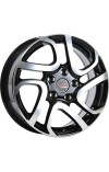 REPLICA concept-ns510 6.5X16 5X114.3 ET40 DIA66.1 bkf (  Infiniti I35 3.5i V6 (2002-2004)  (Гайка 12*1,25), Infiniti Q45 4.5 V8 (2002-2005)  (Гайка 12*1,25), Nissan Juke 1.6i (2010-0)  (Гайка 12*1,25), Nissan Maxima 2.0 V6 (1999-2003)  (Гайка 12*1,25), Ni