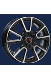 REPLICA Concept-SK501 6X15 5X100 ET38 DIA57.1 bkf (Audi A2 (8Z0) 2000-2005, Audi A3 (8L1) 1996-2002, Chrysler Cirrus 1995-2000, Chrysler Fifth Avenue 1990-1993, Chrysler PT Cruiser 2001-, Chrysler Saratoga 1989-1995, Chrysler Voyager III (GS) 1995-2001, C