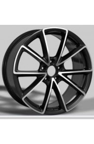 CROSS STREET CR-01 6.5X16 5X114.3 ET38 DIA67.1 bkf (  Citroen C4 Aircross 1.6 (2012-0)  (Гайка 12*1.5), Citroen C4 Aircross 1.8 HDI 150 (2012-0)  (Гайка 12*1.5), Citroen C4 Aircross 2.0 (2012-0)  (Гайка 12*1.5), Citroen C-Crosser (EP) 2.2 HDI (2007-0)  (Г