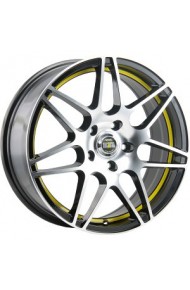ALCASTA M28 6X15 4X114.3 ET40 DIA66.1 bkfysi (  Nissan Almera 1.5 dCi (2000-2012)  (Гайка 12*1,25), Nissan Almera 1.5i (2000-2012)  (Гайка 12*1,25), Nissan Almera 2.2 dCi (2000-2012)  (Гайка 12*1,25), Nissan Almera Classic 1.6i (2005-2012)  (Гайка 12*1,25
