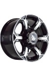 YST X-2 8X17 5X139.7 ET20 DIA108.2 bkf (  Dodge Dakota 4.7L V8 (2000-0)  (Гайка 1/2), Dodge Dakota 3.7 L V6 (2000-2005)  (Гайка 1/2), Dodge Dakota 3.7 L V6 (2006-0)  (Гайка 1/2), Dodge Dakota 4.7L V8 (2006-0)  (Гайка 1/2), Dodge Durango 3.7 V6 (2004-0)  (
