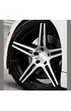 YST X-4 6X15 5X100 ET40 DIA57.1 bkf (Audi A2 (8Z0) 2000-2005, Audi A3 (8L1) 1996-2002, Chrysler Fifth Avenue 1990-1993, Chrysler PT Cruiser 2001-, Chrysler Saratoga 1989-1995, Chrysler Voyager III (GS) 1995-2001, Chrysler Voyager IV (RG, RS) 2001-2007, Do