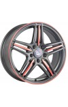YST X-7 6X15 5X100 ET40 DIA57.1 mb+r (Audi A2 (8Z0) 2000-2005, Audi A3 (8L1) 1996-2002, Chrysler Fifth Avenue 1990-1993, Chrysler PT Cruiser 2001-, Chrysler Saratoga 1989-1995, Chrysler Voyager III (GS) 1995-2001, Chrysler Voyager IV (RG, RS) 2001-2007, D