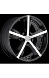 YST X-13 6.5X16 4X100 ET52 DIA54.1 bkf (  Byd S8 2.0i (2009-2009)  (Гайка M12x1.5), Hyundai Solaris Gamma 1.4 (2010-0)  (Гайка 12*1,5), Hyundai Solaris Gamma 1.6 (2010-0)  (Гайка 12*1,5), Kia Rio 1.4i (2011-0)  (Гайка 12*1,5), Kia Rio 1.6i (2011-0)  (Гайк
