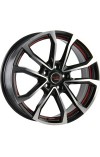 REPLICA concept-gn512 6.5X15 4X100 ET40 DIA56.6 bkfrs (  Chevrolet Aveo (T250, T255) 1.2i (2004-2005)  (Гайка 12*1,5), Chevrolet Aveo (T250, T255) 1.4i (2004-2005)  (Гайка 12*1,5), Chevrolet Aveo (T250, T255) 1.2i (2006-2011)  (Гайка 12*1,5), Chevrolet Av